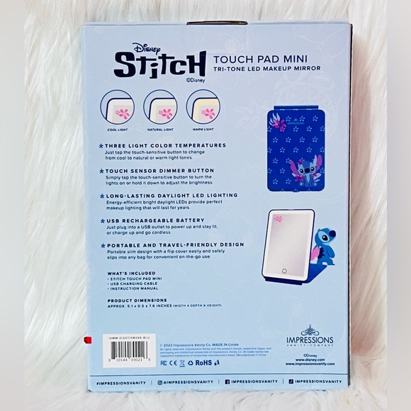 Stitch TouchPad Mini Tri-Tone LED Makeup‎ Mirror - Picture 8 of 8